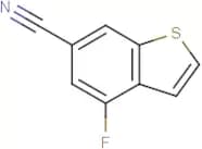 4-Fluorobenzo[b]thiophene-6-carbonitrile