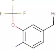 4-Iodo-3-(trifluoromethoxy)benzyl bromide