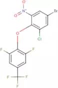 4-Bromo-2-chloro-6-nitrophenyl 2,6-difluoro-4-(trifluoromethyl)phenyl ether