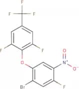2-Bromo-4-fluoro-5-nitrophenyl 2,6-difluoro-4-(trifluoromethyl)phenyl ether