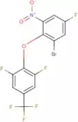 2-Bromo-4-fluoro-6-nitrophenyl 2,6-difluoro-4-(trifluoromethyl)phenyl ether