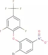 2-Bromo-5-nitrophenyl 2,6-difluoro-4-(trifluoromethyl)phenyl ether
