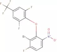 2-Bromo-3-fluoro-6-nitrophenyl 2,6-difluoro-4-(trifluoromethyl)phenyl ether