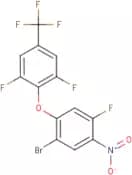 2-Bromo-5-fluoro-4-nitrophenyl 2,6-difluoro-4-(trifluoromethyl)phenyl ether