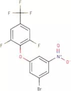3-Bromo-5-nitrophenyl 2,6-difluoro-4-(trifluoromethyl)phenyl ether