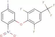 2,6-Difluoro-4-(trifluoromethyl)phenyl 5-iodo-2-nitrophenyl ether