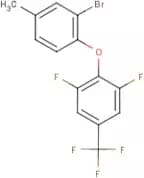 2-Bromo-4-methylphenyl 2,6-difluoro-4-(trifluoromethyl)phenyl ether