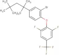 2-Bromo-4-(2,4,4-trimethylpentan-2-yl)phenyl 2,6-difluoro-4-(trifluoromethyl)phenyl ether