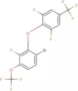 6-Bromo-2-fluoro-3-(trifluoromethoxy)phenyl 2,6-difluoro-4-(trifluoromethyl)phenyl ether