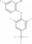 2-Bromo-4-fluorophenyl 2,6-difluoro-4-(trifluoromethyl)phenyl ether