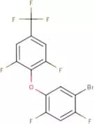 5-Bromo-2,4-difluorophenyl 2,6-difluoro-4-(trifluoromethyl)phenyl ether