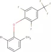 2-Bromo-6-methylphenyl 2,6-difluoro-4-(trifluoromethyl)phenyl ether