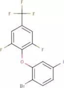 2-Bromo-5-iodophenyl 2,6-difluoro-4-(trifluoromethyl)phenyl ether
