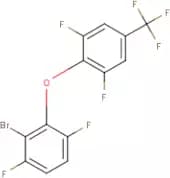2-Bromo-3,6-difluorophenyl 2,6-difluoro-4-(trifluoromethyl)phenyl ether