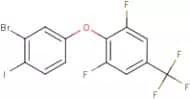 3-Bromo-4-iodophenyl 2,6-difluoro-4-(trifluoromethyl)phenyl ether