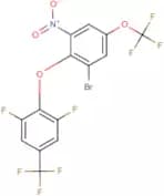 2-Bromo-6-nitro-4-(trifluoromethoxy)phenyl 2,6-difluoro-4-(trifluoromethyl)phenyl ether