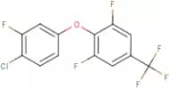 4-Chloro-3-fluorophenyl 2,6-difluoro-4-(trifluoromethyl)phenyl ether