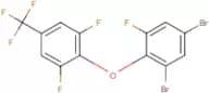 2,4-Dibromo-6-fluorophenyl 2,6-difluoro-4-(trifluoromethyl)phenyl ether