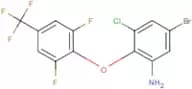 2-Amino-4-bromo-6-chlorophenyl 2,6-difluoro-4-(trifluoromethyl)phenyl ether