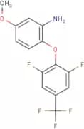 2-Amino-4-methoxyphenyl 2,6-difluoro-4-(trifluoromethyl)phenyl ether