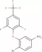 5-Amino-2-bromophenyl 2,6-difluoro-4-(trifluoromethyl)phenyl ether