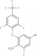 2-Amino-5-bromo-3-fluorophenyl 2,6-difluoro-4-(trifluoromethyl)phenyl ether