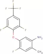 5-Amino-2-fluoro-4-methylphenyl 2,6-difluoro-4-(trifluoromethyl)phenyl ether