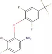 6-Amino-2-bromo-3-fluorophenyl 2,6-difluoro-4-(trifluoromethyl)phenyl ether