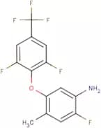 5-Amino-4-fluoro-2-methylphenyl 2,6-difluoro-4-(trifluoromethyl)phenyl ether