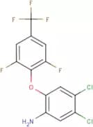 2-Amino-4,5-dichlorophenyl 2,6-difluoro-4-(trifluoromethyl)phenyl ether