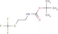 tert-Butyl (2-((trifluoromethyl)thio)ethyl)carbamate