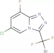 3-(Bromodifluoromethyl)-6-chloro-8-fluoro-[1,2,4]triazolo[4,3-a]pyridine