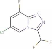 6-Chloro-3-(difluoromethyl)-8-fluoro-[1,2,4]triazolo[4,3-a]pyridine