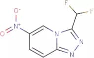 3-(Difluoromethyl)-6-nitro-[1,2,4]triazolo[4,3-a]pyridine