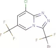 3-(Bromodifluoromethyl)-8-chloro-6-(trifluoromethyl)-[1,2,4]triazolo[4,3-a]pyridine