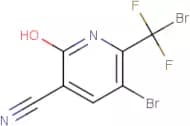 5-Bromo-6-(bromodifluoromethyl)-2-hydroxypyridine-3-carbonitrile