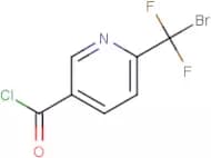 6-(Bromodifluoromethyl)pyridine-3-carbonyl chloride