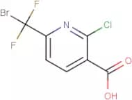 6-(Bromodifluoromethyl)-2-chloropyridine-3-carboxylic acid