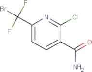 6-(Bromodifluoromethyl)-2-chloropyridine-3-carboxamide