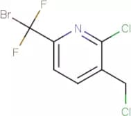 6-(Bromodifluoromethyl)-2-chloro-3-(chloromethyl)pyridine