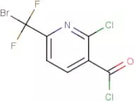 6-(Bromodifluoromethyl)-2-chloropyridine-3-carbonyl chloride