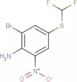 4-[(Difluoromethyl)thio]-2-bromo-6-nitroaniline