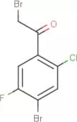 4-Bromo-2-chloro-5-fluorophenacyl bromide