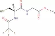 N-(N-Trifluoroacetyl-L-cysteinyl)glycine methyl ester