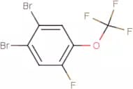 1,2-Dibromo-4-fluoro-5-(trifluoromethoxy)benzene
