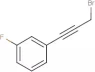 1-(3-Bromoprop-1-ynyl)-3-fluoro-benzene
