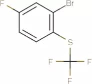 2-bromo-4-fluorophenyl trifluoromethyl sulphide