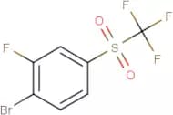 4-bromo-3-fluorophenyl trifluoromethyl sulphone