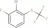 2-bromo-3-fluorophenyl trifluoromethyl sulphide