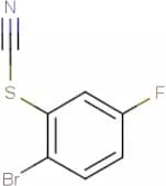 2-bromo-5-fluorophenylthiocyanate